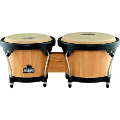 Top 10 ❤️ Nino Nino Wood Bongos Natural With Black Hardware ????