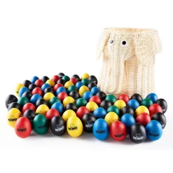 Cheapest ???? Nino Nino 80-Piece Egg Shaker Assortment With Elephant Basket ⭐