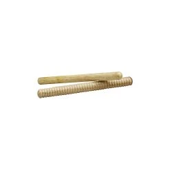 Cheap ❤️ Remo Remo Rhythm Sticks - 1 Smooth, 1 Ringed Natural 8 In. ❤️