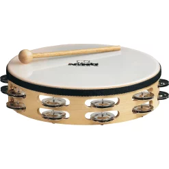 Buy ???? Nino Nino Wood Double Row Tambourine ❤️