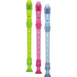 New ✔️ Yamaha Yamaha YRS-20 Soprano Translucent Recorder With Baroque Fingering Translucent Blue ✔️