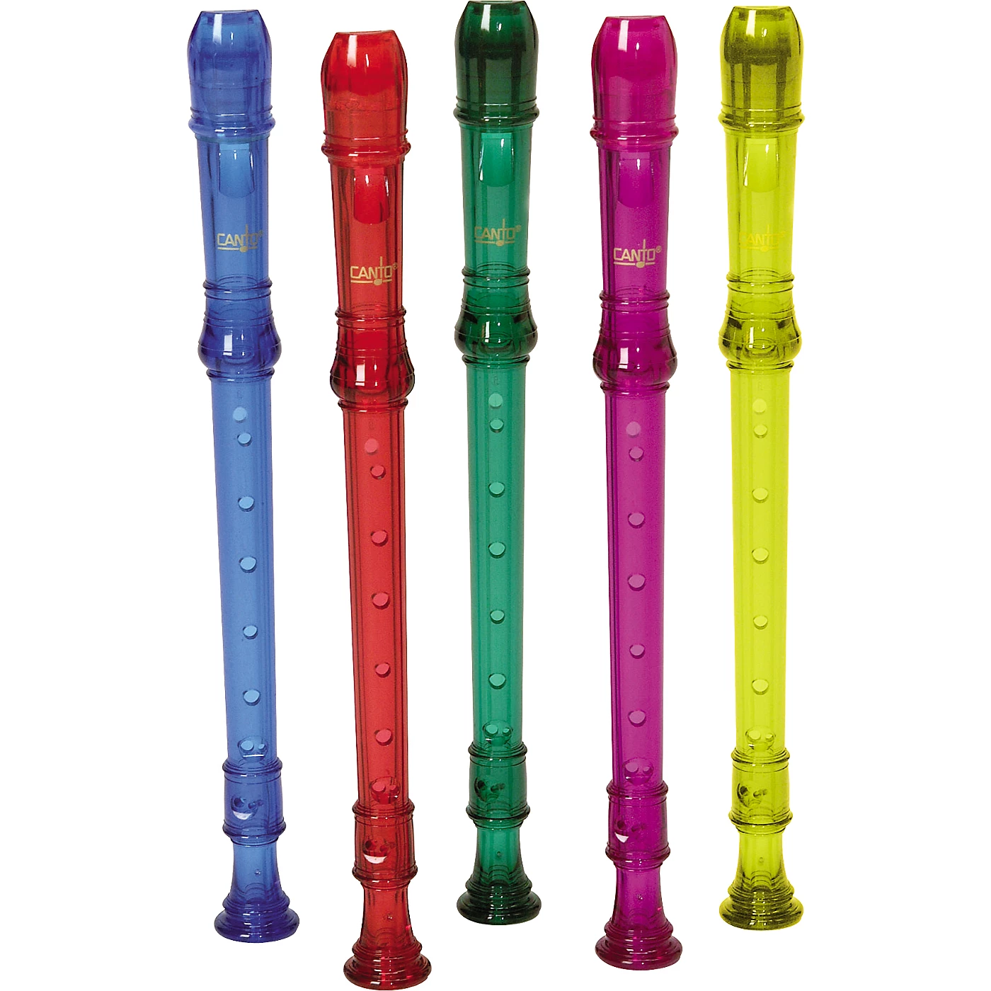 Best Sale ✨ Canto Canto One-Piece Translucent Soprano Recorder With Baroque Fingering Transparent Blue ???? 1 Best Sale ✨ Canto Canto One-Piece Translucent Soprano Recorder With Baroque Fingering Transparent Blue ????