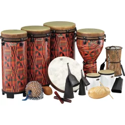Cheap ???? Remo Remo World Music Drumming Packages Package A - 51 Instruments ????
