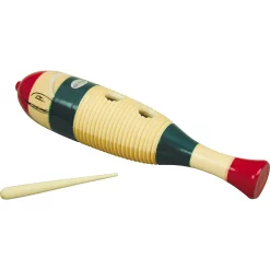 Budget ⌛ Rhythm Band Rhythm Band Traditional Wood Guiro With Scratcher ✔️
