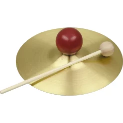 Best Sale ???? Rhythm Band Rhythm Band RB733S Solid Brass Cymbal With Knob And Mallet ????