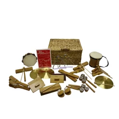 Wholesale ⭐ Rhythm Band Rhythm Band Deluxe 25 Player Bamboo Rhythm Kit Bamboo ????