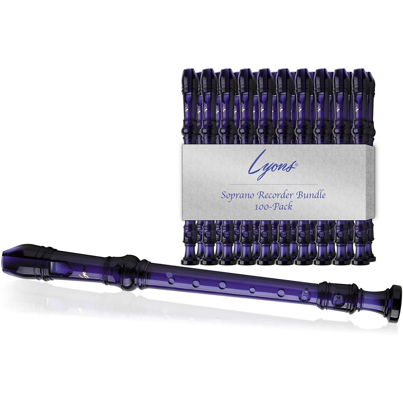 Buy ???? Lyons Lyons Soprano Recorder Value Bundle 100-Pack Transparent Purple ???? 1 Buy ???? Lyons Lyons Soprano Recorder Value Bundle 100-Pack Transparent Purple ????