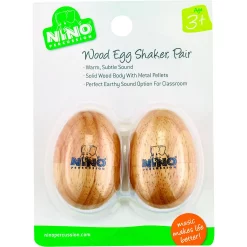 Wholesale ⭐ Nino Nino Natural Wood Egg Shaker Pair, Small ????