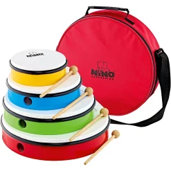 Best reviews of ???? Nino Nino 4-Hand Drum Set With Mallets And Bag ✔️