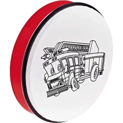 Coupon ???? Nino Nino Customizable ABS Hand Drum With Fire Truck Design ????
