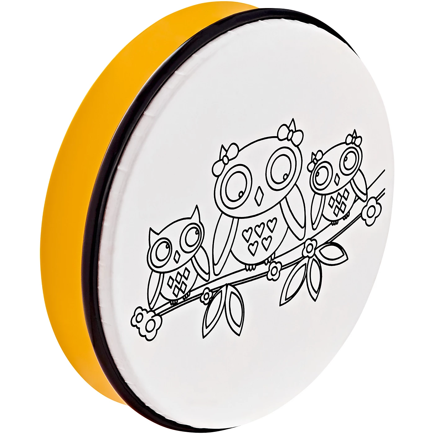 Coupon ???? Nino Nino Customizable ABS Hand Drum With Owl Design ???? 1 Coupon ???? Nino Nino Customizable ABS Hand Drum With Owl Design ????
