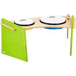 Promo ⭐ Nino Nino Hand Drum Pair With Stand ????